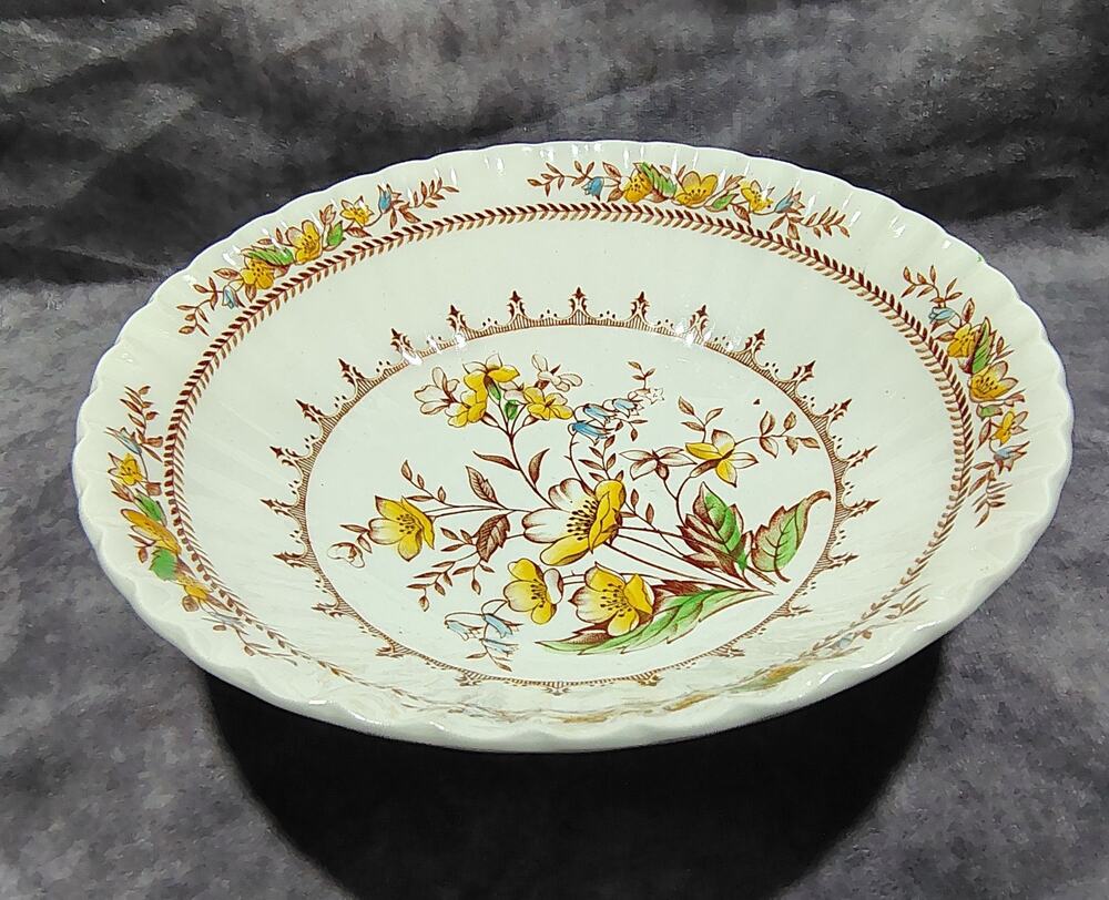 8 Vintage J. G. MEAKIN BREAMAR SERVING BOWL